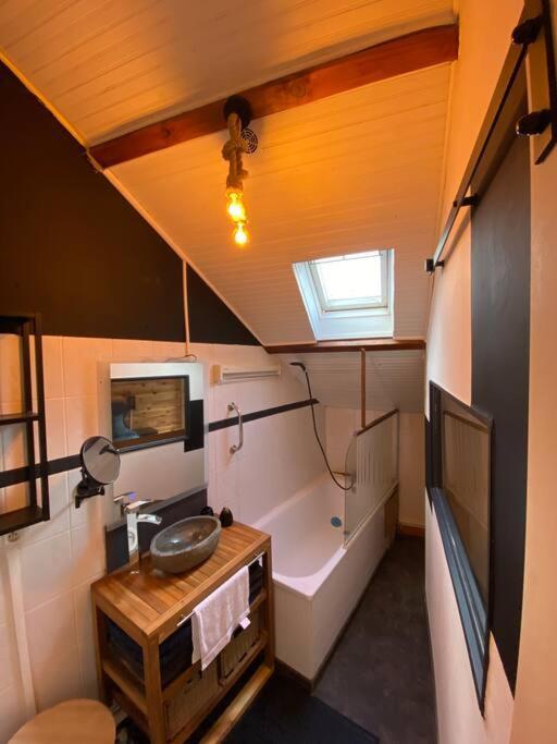 Ferienwohnung Petit Duplex Cocooning Férel Exterior foto